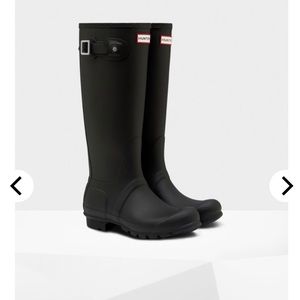 HUNTER Original Tall Waterproof Rain Boot sz 9